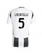 Billige Juventus Manuel Locatelli #5 Hjemmedrakt 2024-25 Kortermet